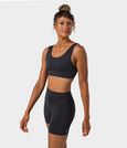 Biustonosz sportowy Manduka Dhara – Phantom, rozmiar XL
