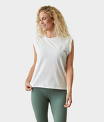 Koszulka damska Manduka Warrior – White, rozmiar L