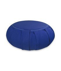 Zafu z podwójnym pokrowcem - kolor szafirowy