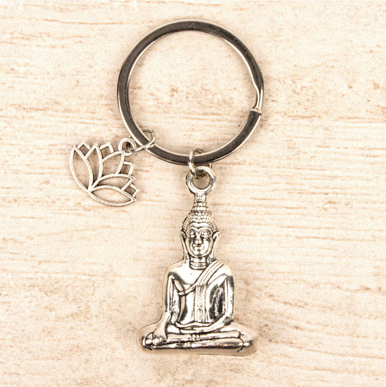 Brelok myga - Budda Lotos