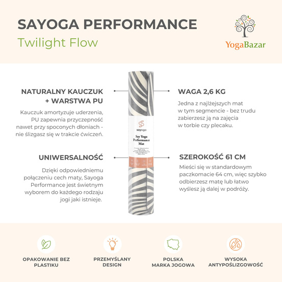 Mata do jogi Sayoga Performance Twilight Flow