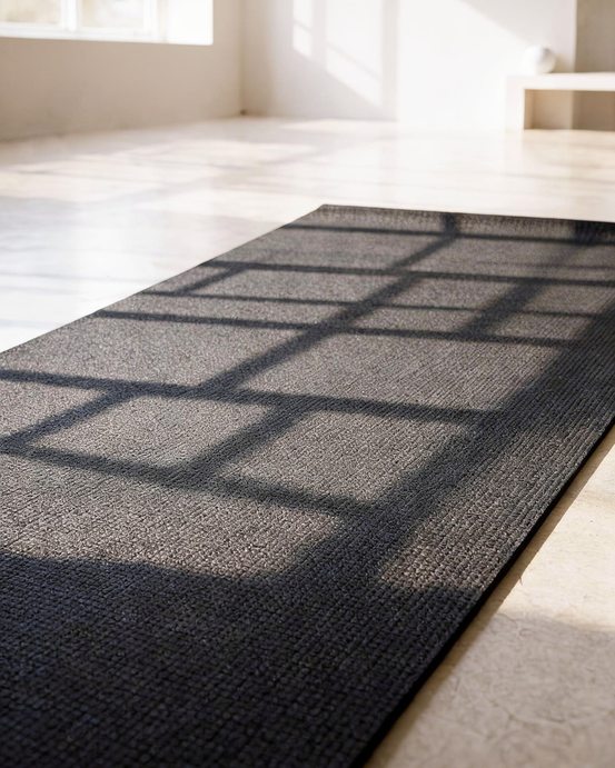 Mata do jogi Kailash Premium 3mm - Długa 200cm - czarny