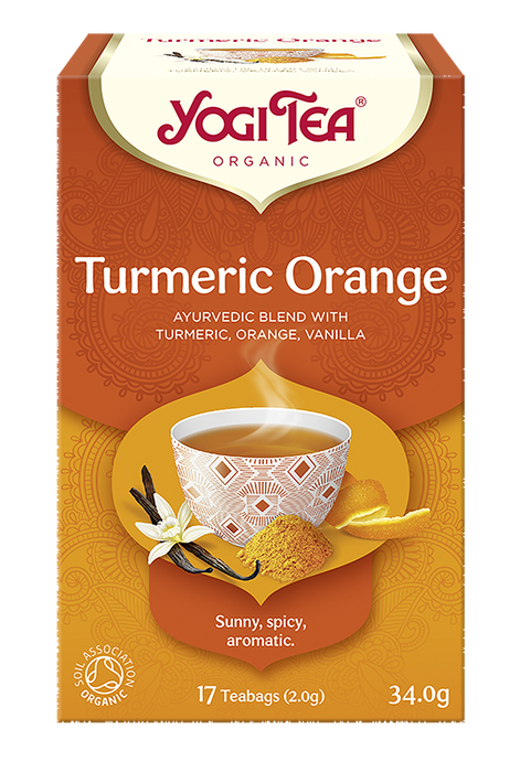 Herbata Yogi Turmeric Orange 34 g