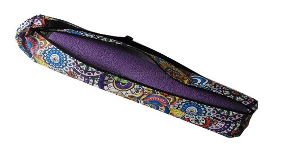 Pokrowiec na matę STANDARD ze wzorem w barwne koła