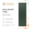 Mata do jogi Asana 4,5mm - ciemnozielona