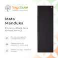 Mata do jogi Manduka Pro 6mm - Black - seria Almost Perfect