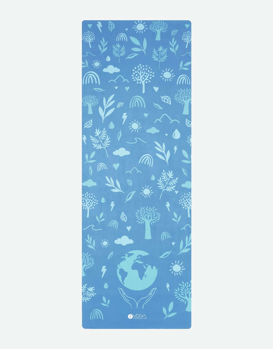 Mata do jogi Yoga Design Lab Combo 3,5mm - Earth Bali Blue