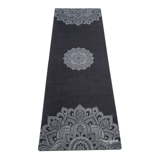 Mata do jogi Yoga Design Lab Combo Travel 1,5mm - Mandala Black