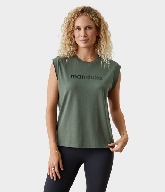 Koszulka damska Manduka Warrior – Earth, rozmiar XS