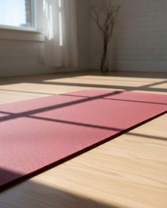 Mata do jogi Kailash Premium 3 mm - bordowa