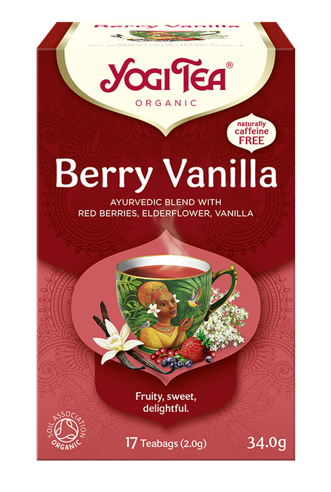 Herbata Yogi Tea Berry Vanilla 30,6g