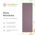 Mata do jogi Manduka Pro 6mm - Elderberry