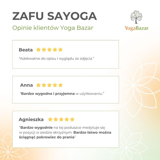 Zafu z podwójnym pokrowcem - kolor szary