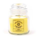 Świeca zapachowa cytryna - Czakra splotu słonecznego