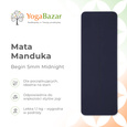 Mata do jogi Manduka Begin 5mm - Midnight