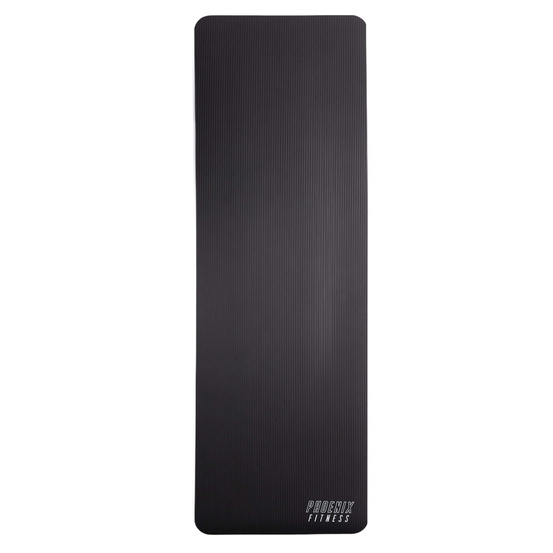Mata do pilatesu Phoenix Fitness 1 cm - czarny Outlet