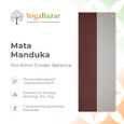 Mata do jogi Manduka Pro 6mm - Cinder Balance