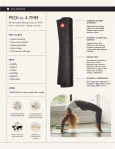 Mata do jogi Manduka PRO Lite 4.7mm - Deep Sea - seria Almost Perfect