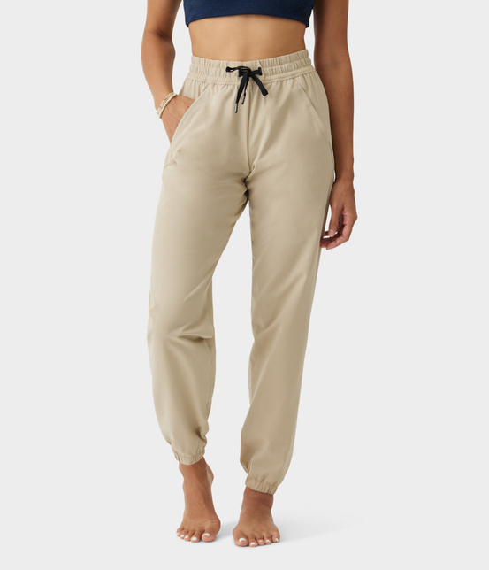 Spodnie damskie Manduka CNTR – Cashew, rozmiar L