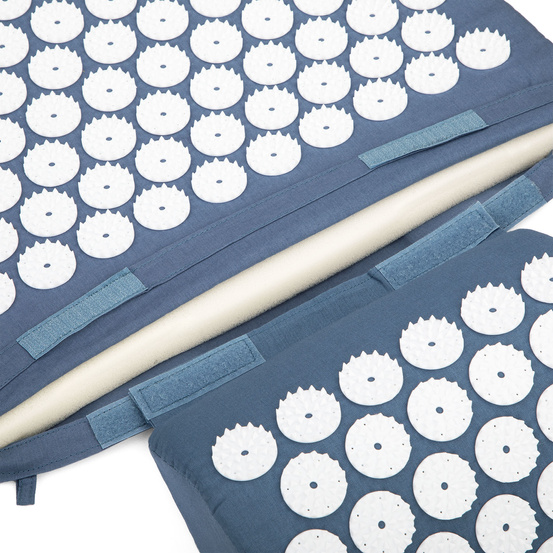 Zestaw do akupresury XL Deluxe - niebieski