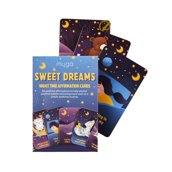 Karty Afirmacyjne na Dobranoc myga Sweet Dreams