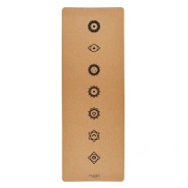 Korkowa mata do jogi Myga - Czakra 6mm XL