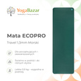 Mata do jogi ECOPRO Travel 1.3mm - Morski