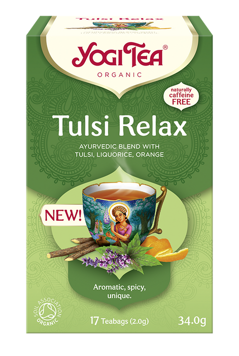 Herbata Yogi Tulsi Relax 34 g