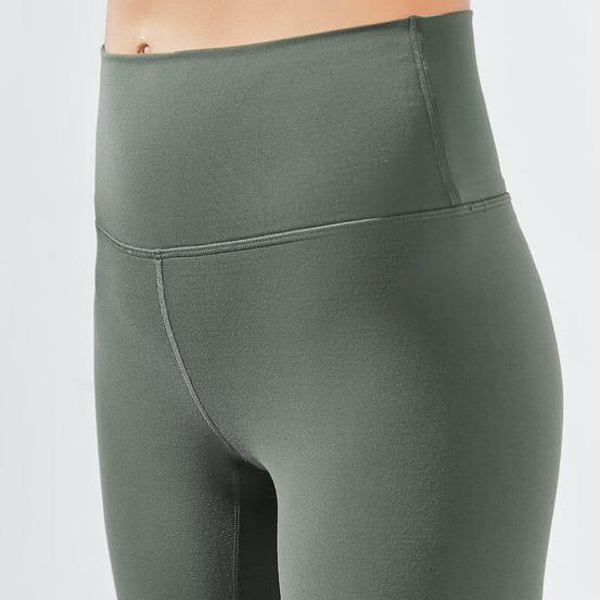 Legginsy myga Yula High-Waisted 7/8 - Olive green rozmiar L