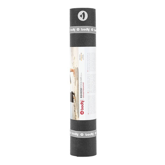 Mata do jogi Rishikesh Premium 4.5mm - Długa i szeroka 200cm x 80cm - czarny Outlet