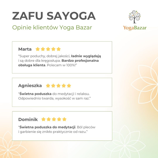 Zafu z podwójnym pokrowcem - kolor fioletowy