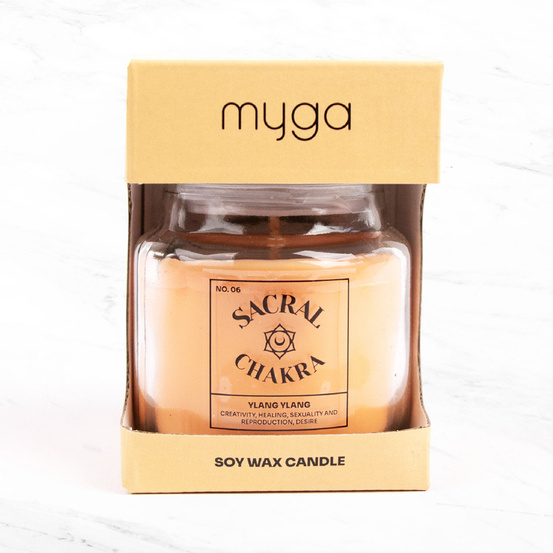 Świeca zapachowa Ylang Ylang - Czakra sakralna