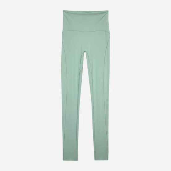 Legginsy treningowe 4F F283 wysoki stan - turkusowe, rozmiar XS
