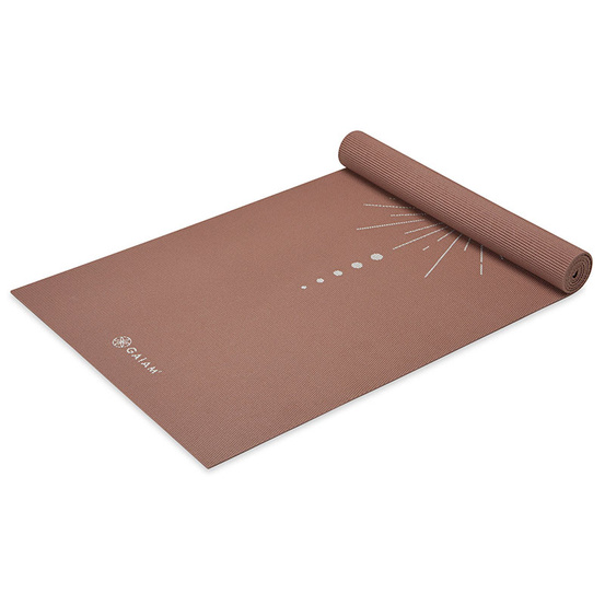 Mata do jogi Gaiam 5mm Cinnamon Vision