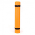 Mata do jogi Rishikesh Premium 4.5mm - Długa i szeroka 200cm x 80cm - pomarańczowy x