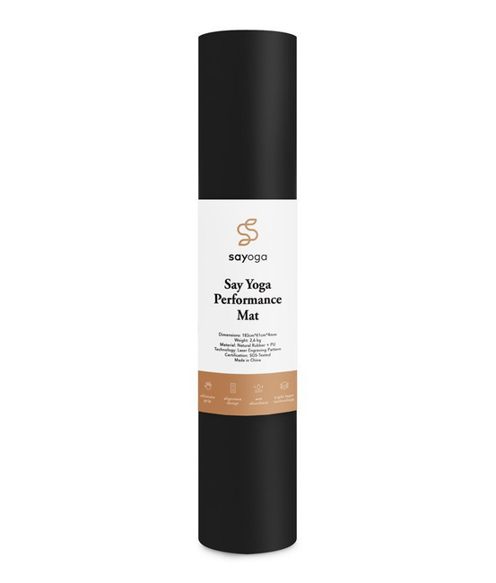 Mata do jogi Sayoga Performance Mat Black - Outlet