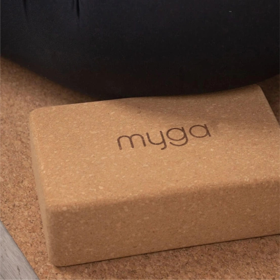 Korkowy klocek do jogi myga Cork Block