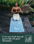 Mata do jogi Yoga Design Lab Combo 3,5mm - Earth Bali Blue