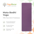 Mata do jogi TPE Flow 5mm Fioletowa