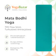 Mata do jogi TPE Flow 5mm Turkusowo-Antracytowa