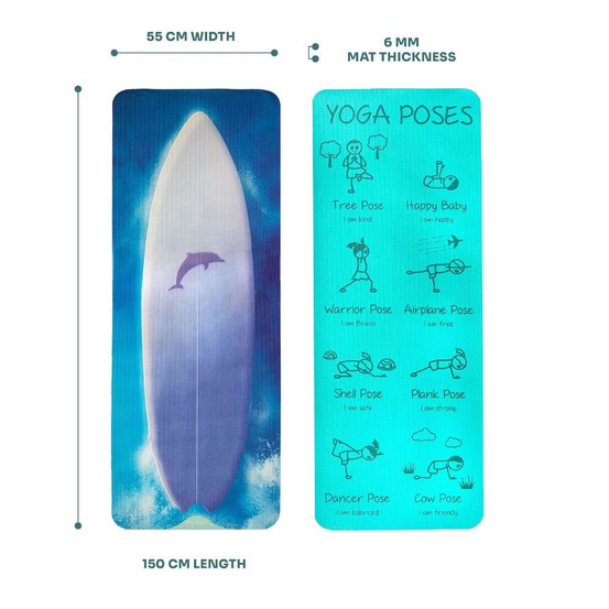 Mata do jogi dla dzieci Myga - Wave Rider