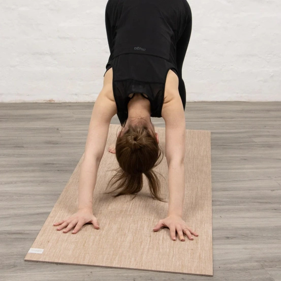 Mata do jogi Myga Jute 5mm - Beżowa