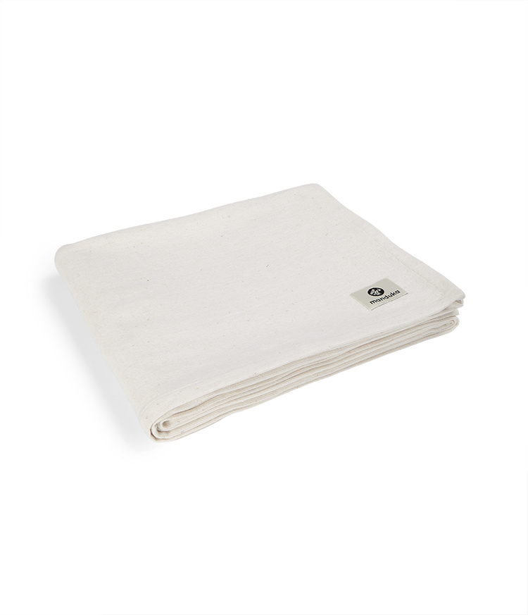 Bawełniany koc do jogi Manduka Essential