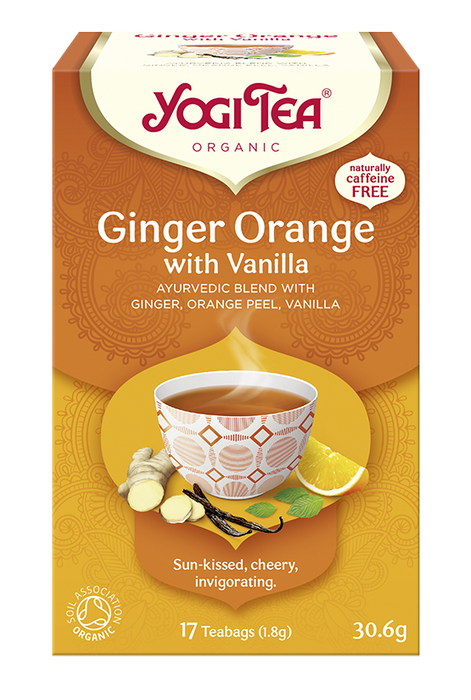 Herbata Yogi Tea Ginger Orange 30,6g