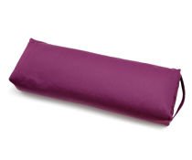 Bawełniany bolster do jogi fioletowy