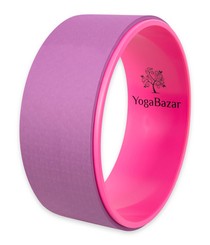 Koło do jogi - różowo-fioletowe