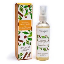 Odświeżacz powietrza w sprayu Aromafume - Smudge spray white sage & sandalwood 