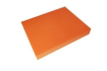 Pianka do jogi pomarańczowa 25 cm x 20 cm x 3,2 cm