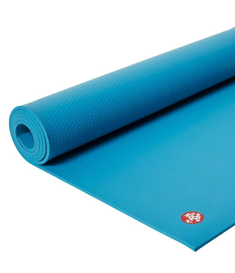 Mata do jogi Manduka Pro 6mm Caribbean Blue seria Almost Perfect