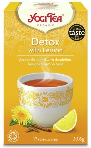 Herbata Yogi Tea Detox with Lemon 30,6g